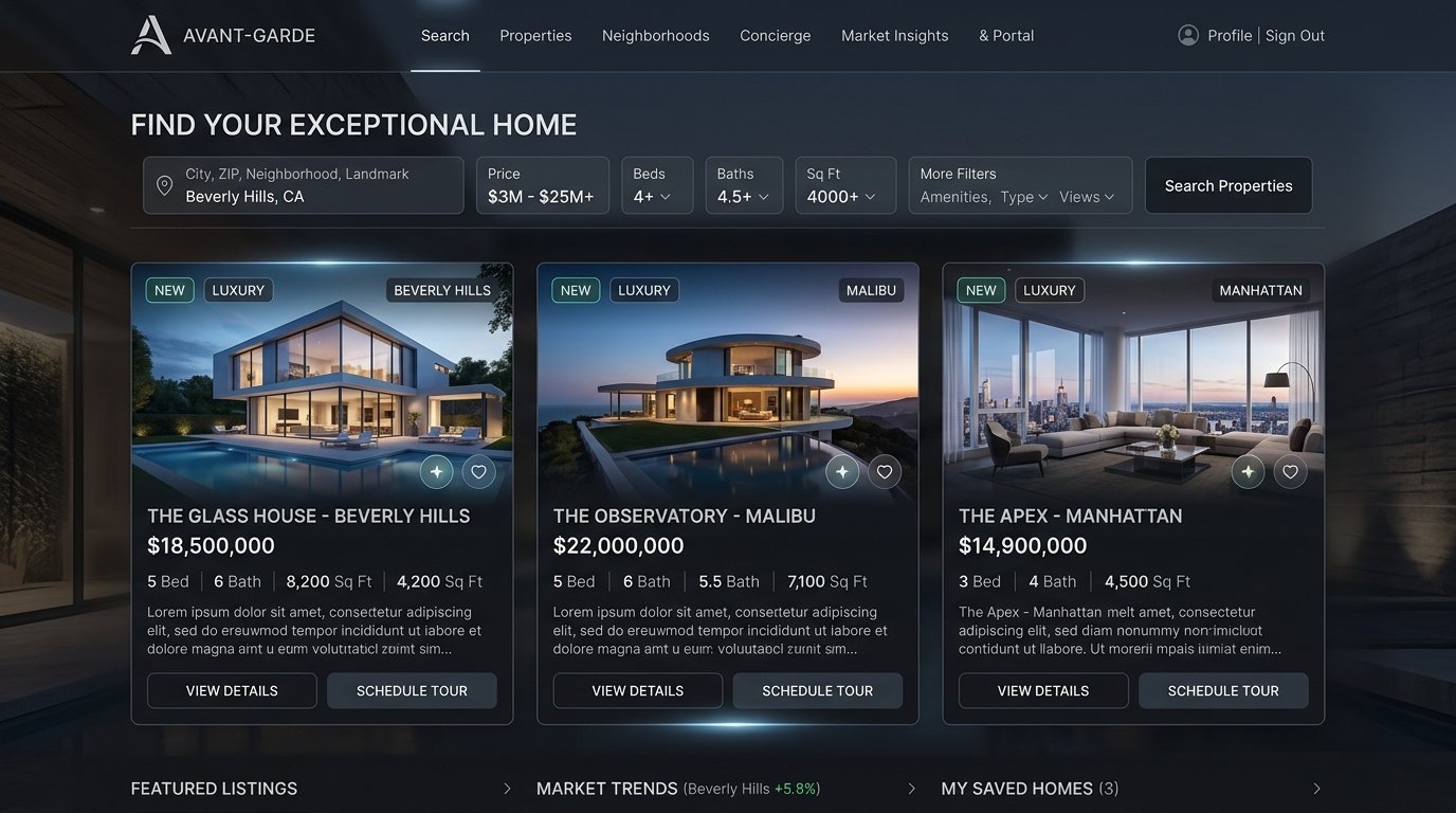 Real Estate Website